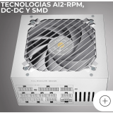 Alimentation électrique 1000W Mars Gaming MPB1000SIMW