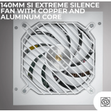 Alimentation électrique 1000W Mars Gaming MPB1000SIMW