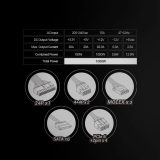 Alimentation électrique 1000W Mars Gaming MPB1000SIMW