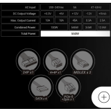 Alimentation électrique 550W Mars Gaming MPB550SI