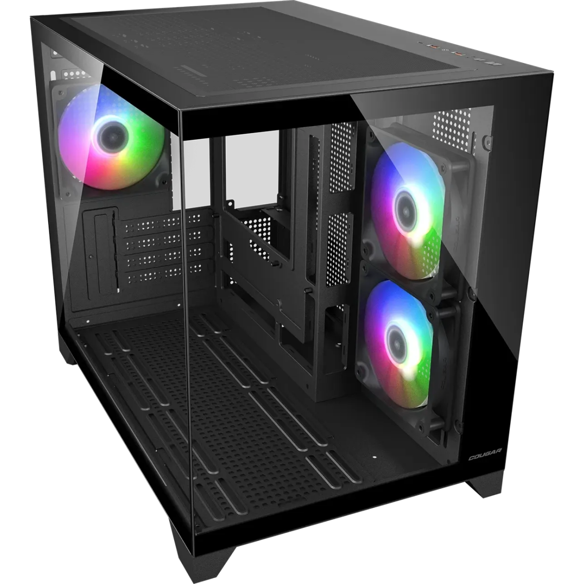 Boîtier Cougar FV150 Mini RGB Black - CGR-2QA6B-RGB - photo 2