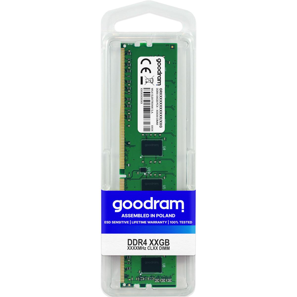 Mémoire vive 8GB DDR4 3200MHz GOODRAM (GR3200D464L22S/8G) - photo 3