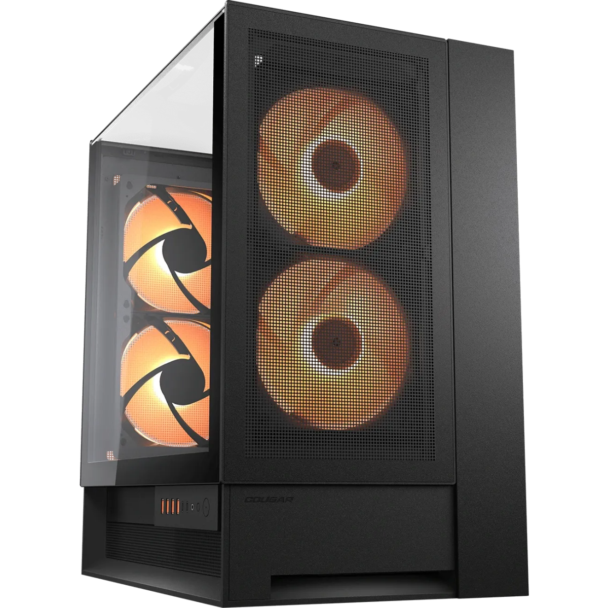 Boîtier Cougar OmnyX Black - CGR-2WA3B-RGB