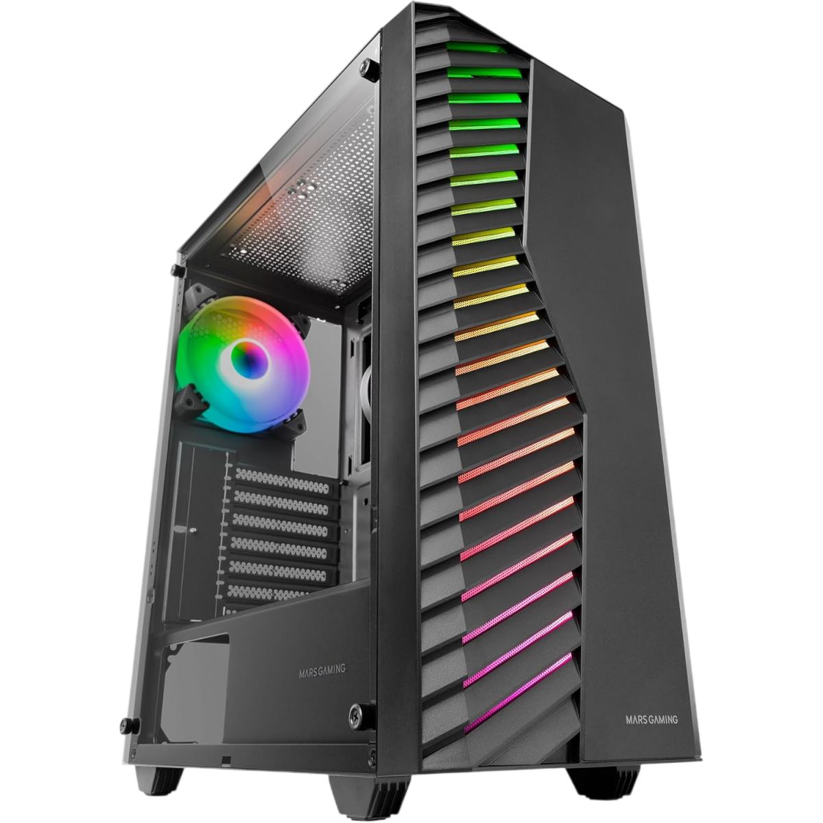 Case Mars Gaming MC-VOLT Black - MCVOLT