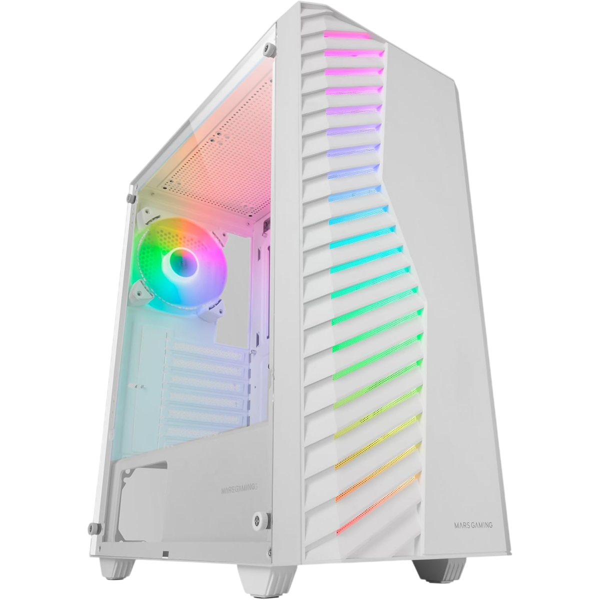 Case Mars Gaming MC-VOLT White - MCVOLTW