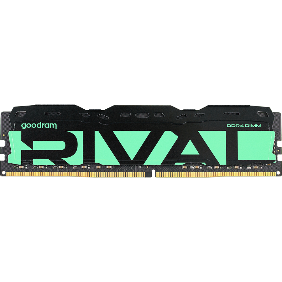 Mémoire vive 8GB DDR4 3200MHz GOODRAM RIVAL RADIANT GREEN (GGRGD4-32L16SA/8G)