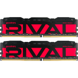 Mémoire vive 32GB DDR4 3200MHz GOODRAM RIVAL RADIANT RED (GGRRD4-32L16A/32GDC) (2x16GB KIT)