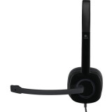 Casque audio Logitech Stereo Headset H151 Black (981-000589/0590/0587)