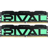 Mémoire vive 64GB DDR4 3200MHz GOODRAM RIVAL RADIANT GREEN (GGRGD4-32L18/64GDC) (2x32GB KIT)