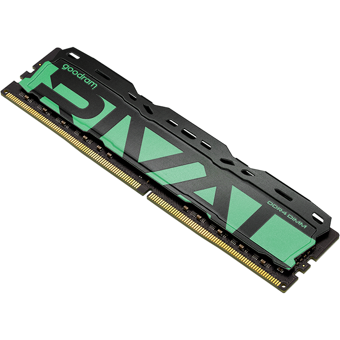 Mémoire vive 64GB DDR4 3200MHz GOODRAM RIVAL RADIANT GREEN (GGRGD4-32L18/64GDC) (2x32GB KIT) - photo 2