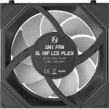 Ventilateur pour boîtier Lian Li UNI Fan SL Infinity LCD Flex Reverse 120 Black (3 pcs) (G9F.12RSLIND1F3B.00)