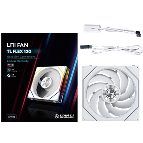 Ventilateur pour boîtier Lian Li UNI Fan TL Flex 120 White - G9F.12TL1F1W.00 - photo 6