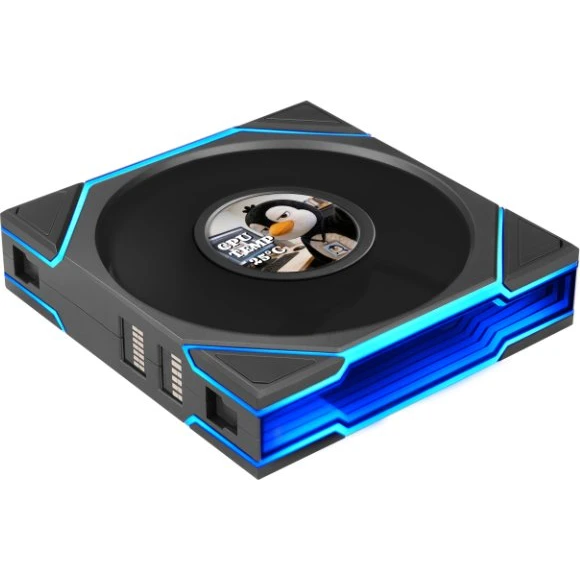 Ventilateur pour boîtier Lian Li UNI Fan TL LCD Flex 120 Black - G9F.12TLLCD1F1B.00 - photo 2