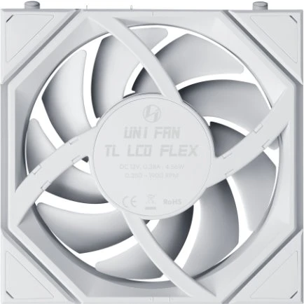 Ventilateur pour boîtier Lian Li UNI Fan TL LCD Flex Reverse 120 White - G9F.12RTLLCD1F1W.00 - photo 5