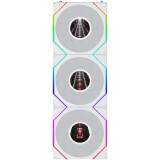 Ventilateur pour boîtier Lian Li UNI Fan TL LCD Flex 120 White (3 pcs) (G9F.12TLLCD1F3W.00)