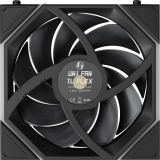 Ventilateur pour boîtier Lian Li UNI Fan TL LCD Flex 120 Black (3 pcs) (G9F.12TLLCD1F3B.00)