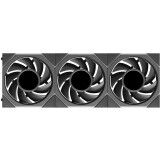 Ventilateur pour boîtier Lian Li UNI Fan TL LCD Flex 120 Black (3 pcs) (G9F.12TLLCD1F3B.00)