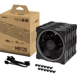 Вентилятор для корпуса ASUS Prime MR120 ARGB Reverse Black (3 pcs) (90DA00L0-B09020)