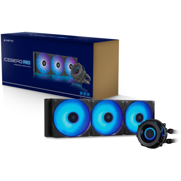 Système de refroidissement liquide Chieftec Iceberg PRO 360 RGB - CLC-360-VRM-RGB - photo 9