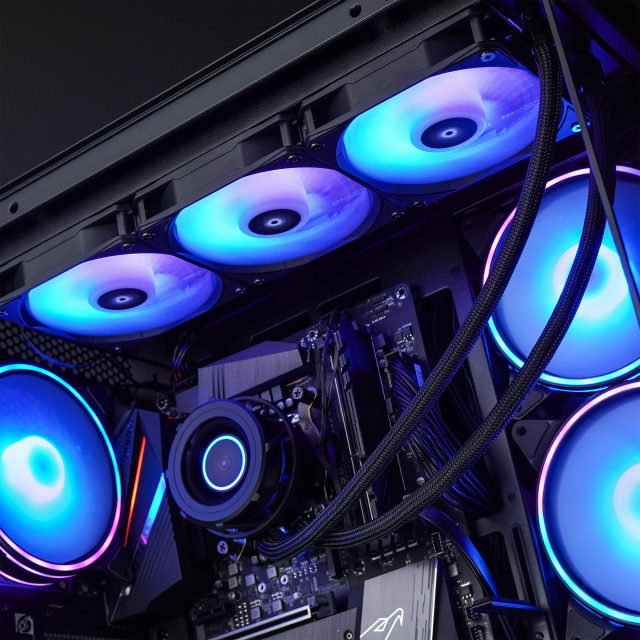 Système de refroidissement liquide Chieftec Iceberg PRO 360 RGB - CLC-360-VRM-RGB - photo 12
