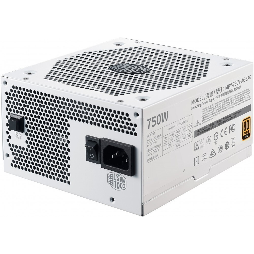 Bloc dalimentation 750W Cooler Master V750 Gold V2 White Edition (MPY-750V-AGBAG-EU) - photo 3