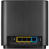 Režģtīkla sistēma ASUS ZenWiFi AX XT8 Black (2pcs) (XT8 (B-2-PK))