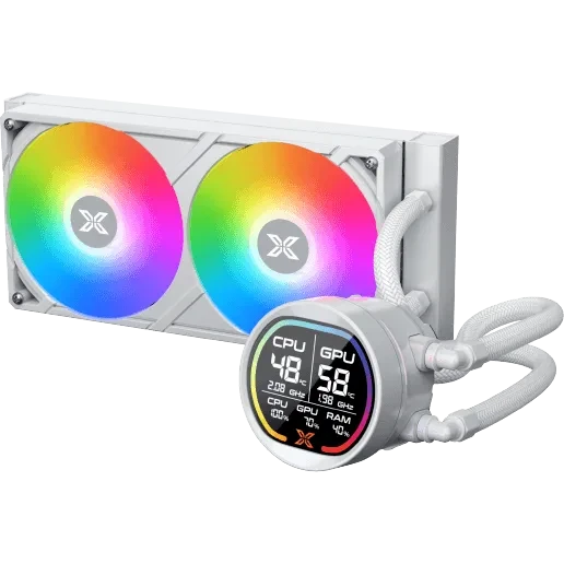 Système de refroidissement liquide Xigmatek LK Pro 240 Digital White - 4711409545936