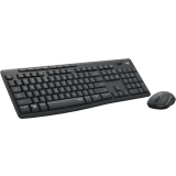 Keyboard + Mouse Logitech MK295 Silent Wireless Combo Graphite (920-009799)