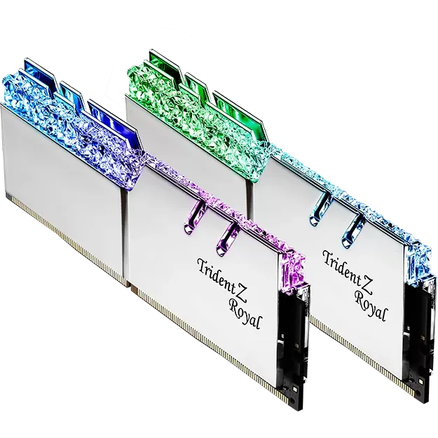 Mémoire vive 32GB DDR4 3600MHz G.Skill Trident Z Royal (F4-3600C18D-32GTRS) (2x16GB KIT) - photo 2
