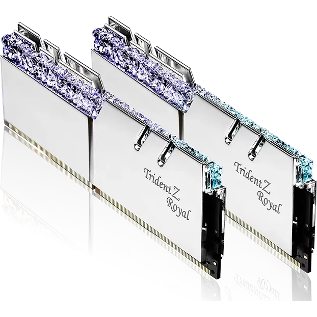 Mémoire vive 32GB DDR4 3600MHz G.Skill Trident Z Royal (F4-3600C18D-32GTRS) (2x16GB KIT) - photo 3