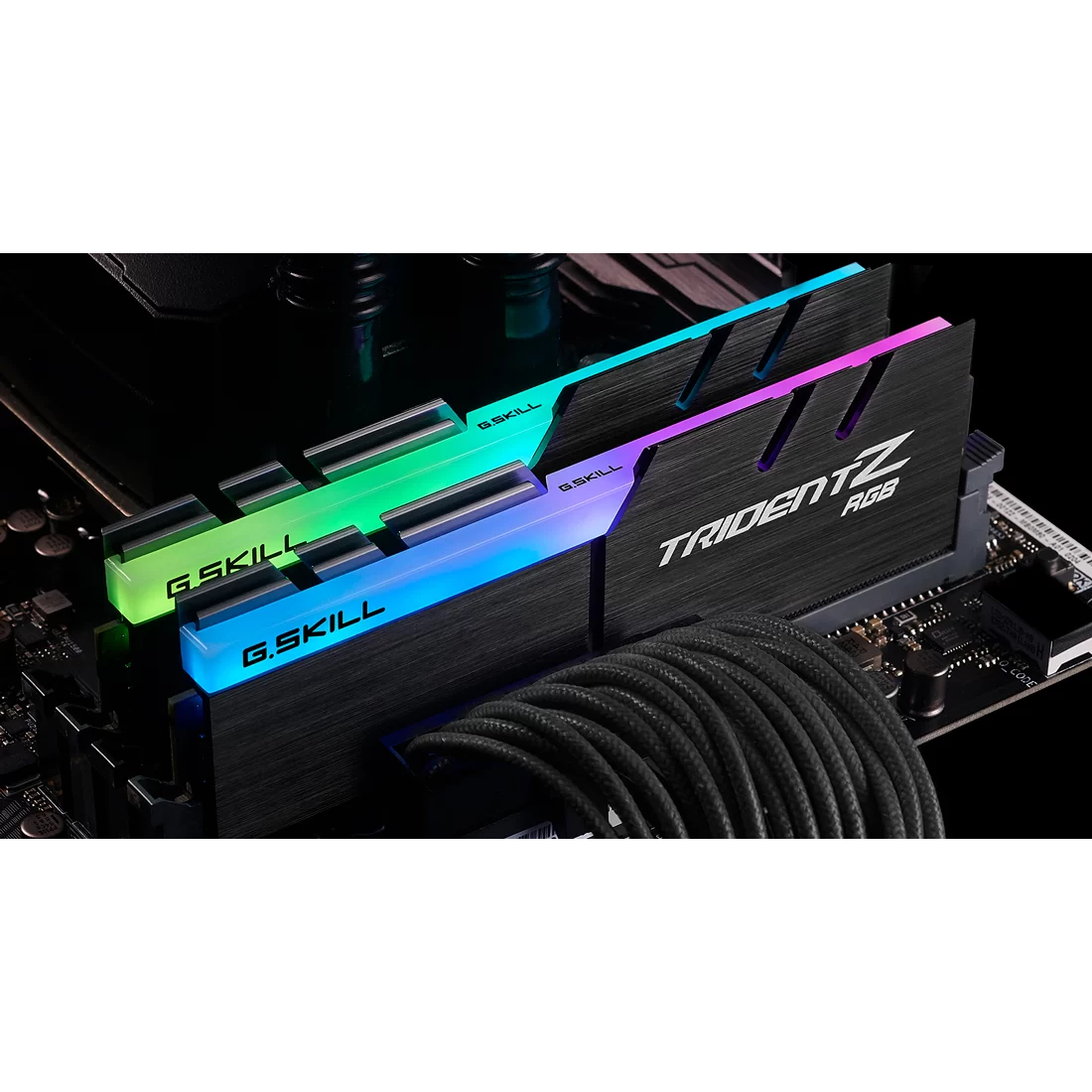 Mémoire vive 32GB DDR4 3200MHz G.Skill Trident Z RGB (F4-3200C16D-32GTZRX) (2x16GB KIT) - photo 4
