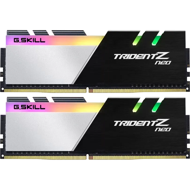 Mémoire vive 16GB DDR4 3600MHz G.Skill Trident Z Neo (F4-3600C16D-16GTZNC) (2x8GB KIT)