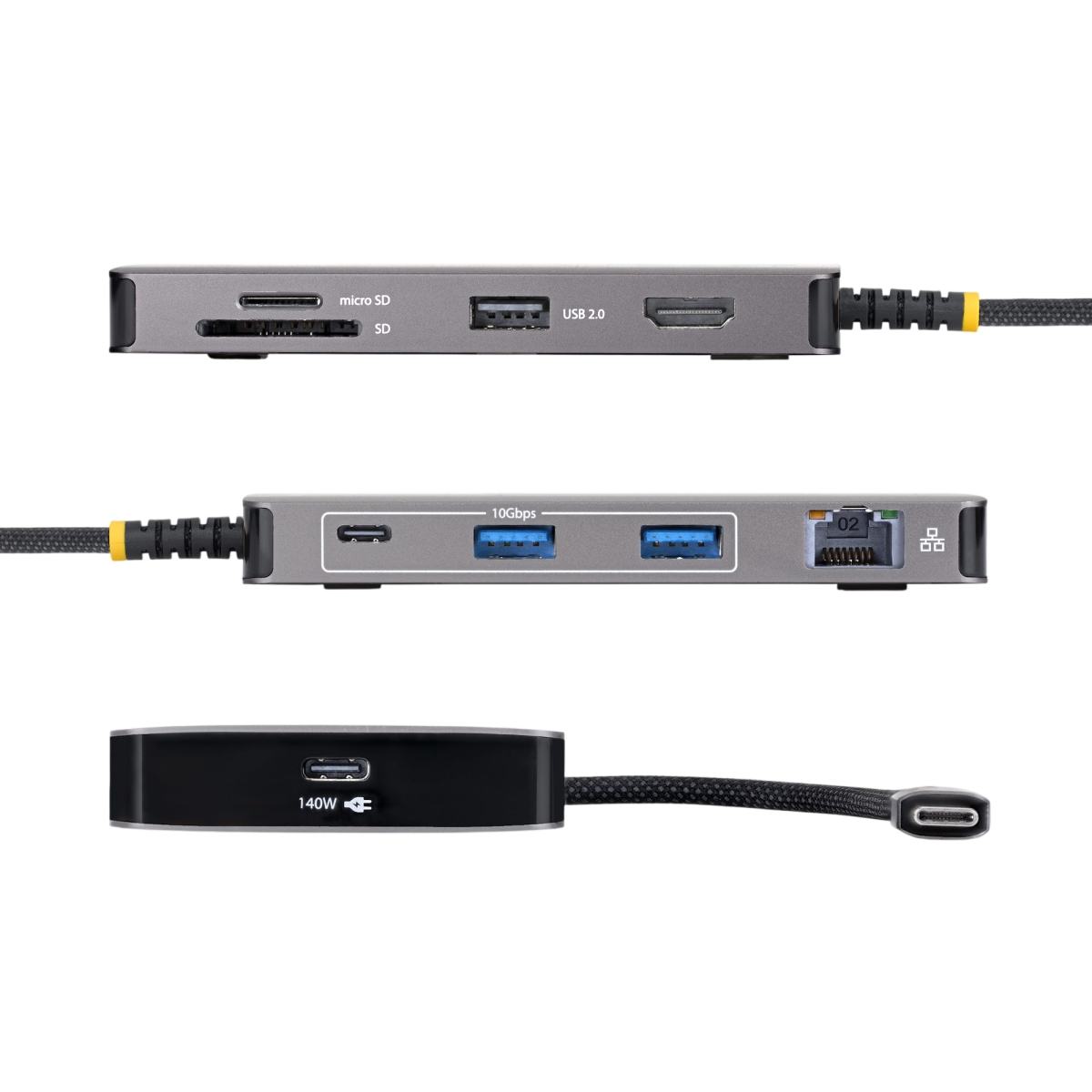 Station d'accueil StarTech USB-C Multiport Hub 4K - 305B-USBC-MULTIPORT - photo 3