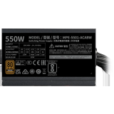 bloc d'alimentation 550W Cooler Master MWE Bronze V3 (MPE-5501-ACABW-3BEU)