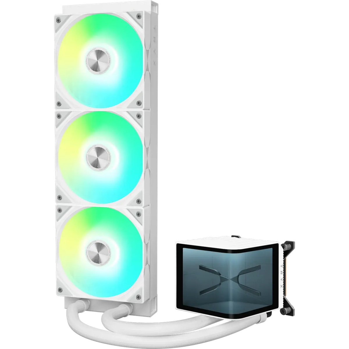 Liquid Cooling System TRYX Panorama 360 ARGB White - L-P360A-AS3M-G1W - photo 3