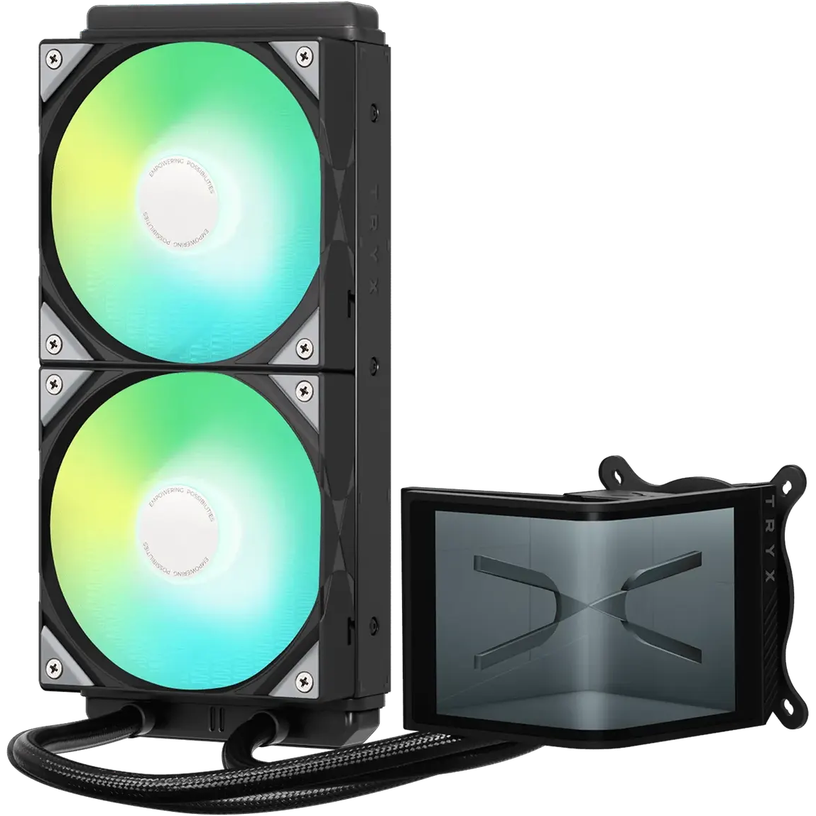 Liquid Cooling System TRYX Panorama SE 240 ARGB Black - L-P240L-AM2M-G0K - photo 3