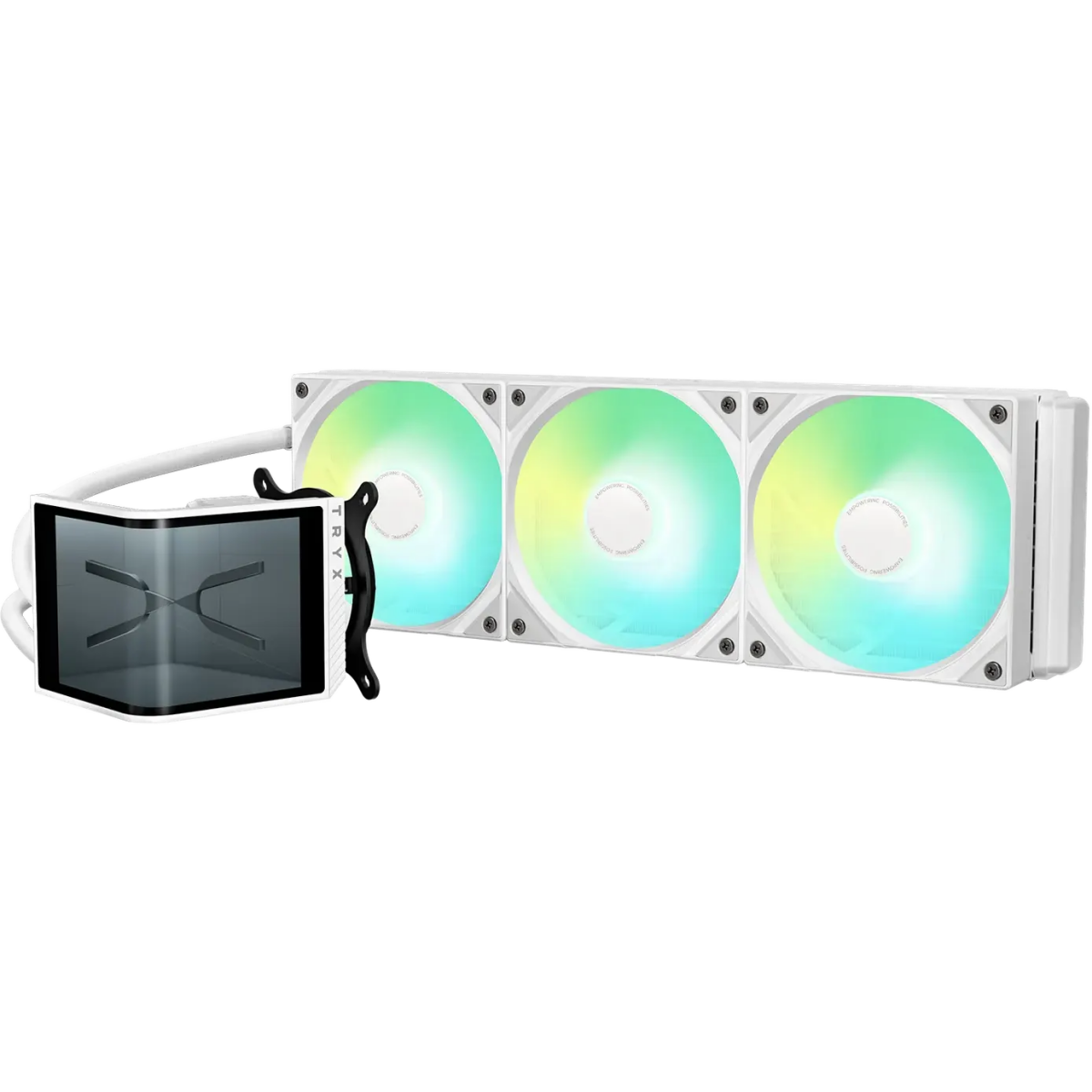 Liquid Cooling System TRYX Panorama SE 360 ARGB White - L-P360L-AM3M-G0W