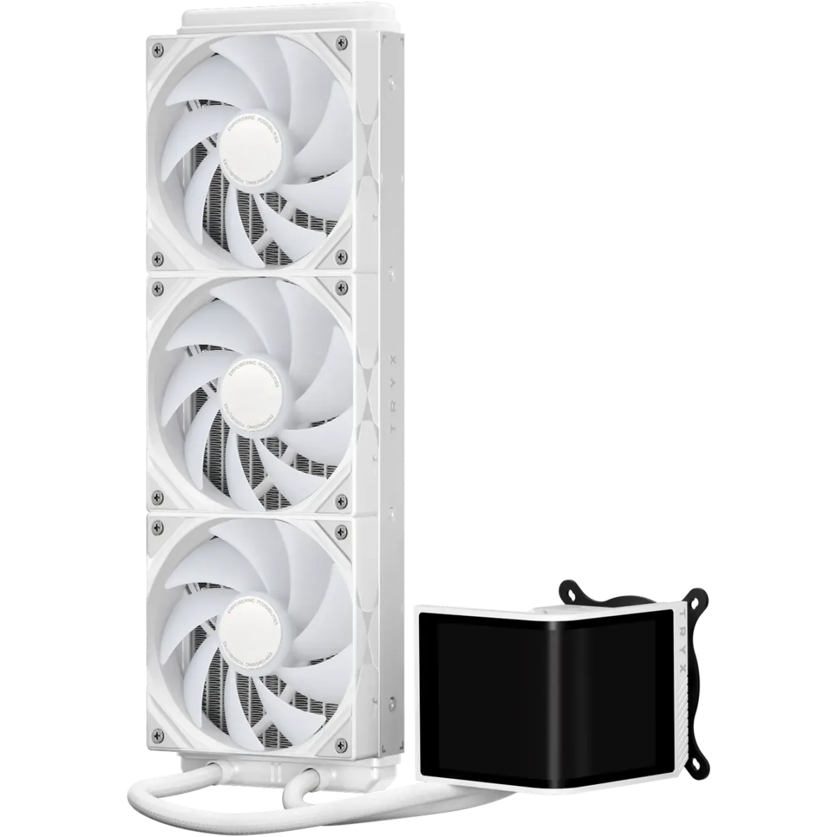 Liquid Cooling System TRYX Panorama SE 360 ARGB White - L-P360L-AM3M-G0W - photo 3
