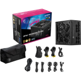 Alimentation électrique 1000W MSI MPG A1000GS PCIE5 (306-7ZPFY11-CE0)
