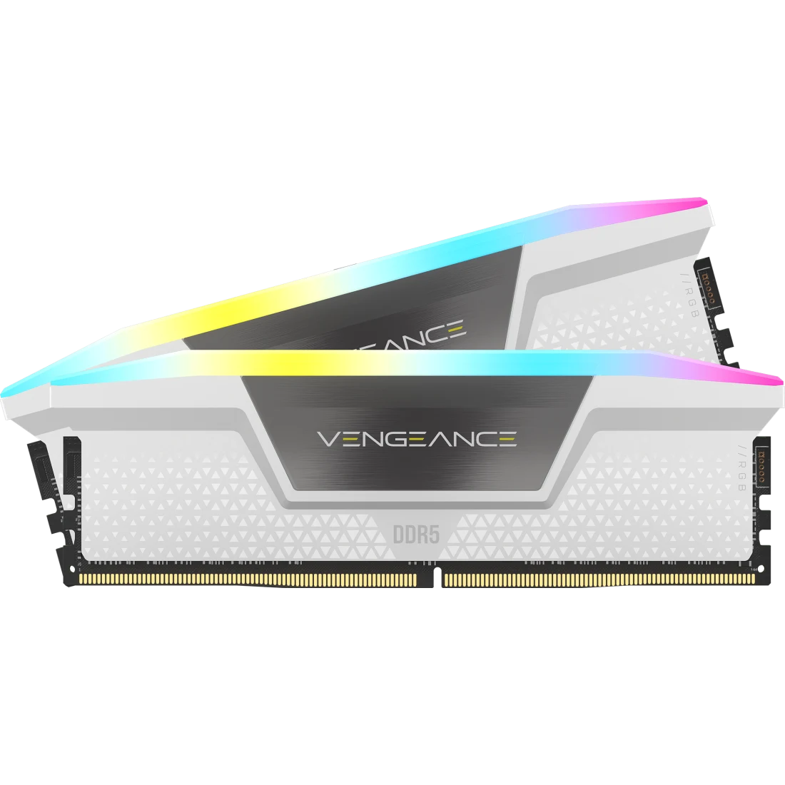 Mémoire vive 32GB DDR5 6000MHz Corsair Vengeance RGB (CMH32GX5M2D6000Z38W) (2x16GB KIT) - photo 3