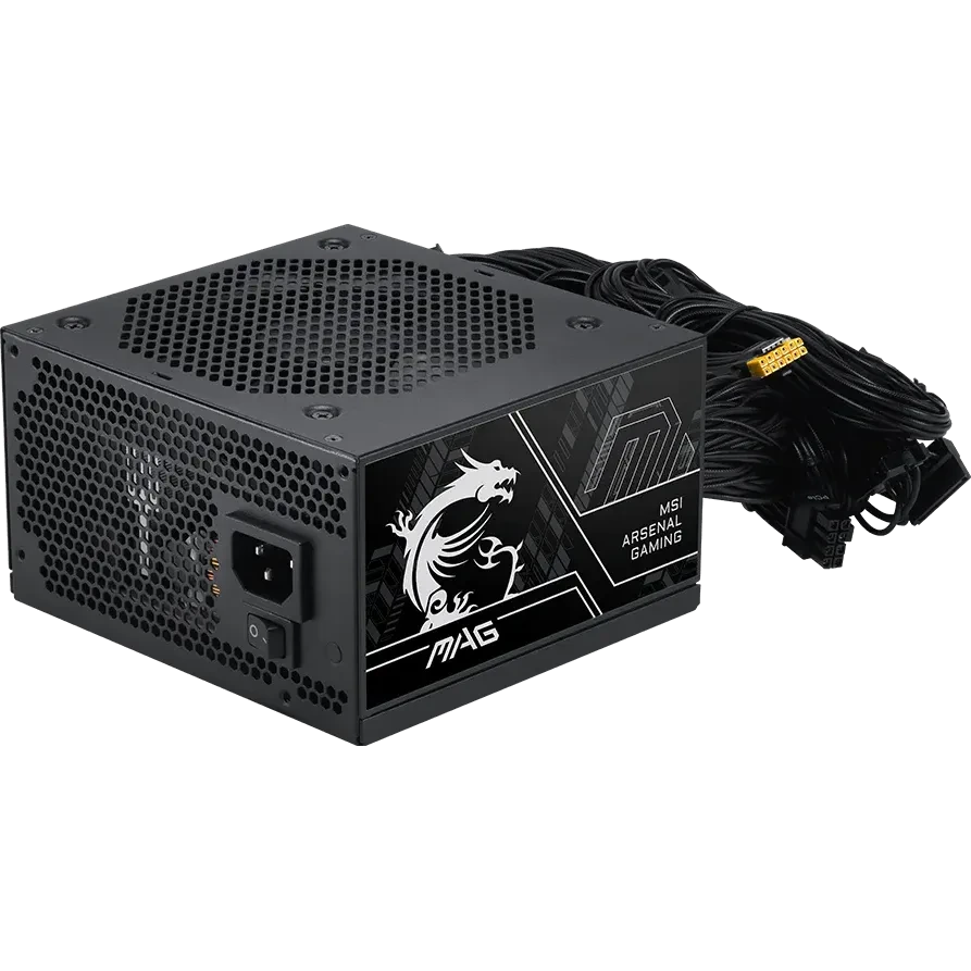 Power Supply 750W MSI MAG A750BN PCIE5 III - 306-7ZPTX11-HD8 - photo 2