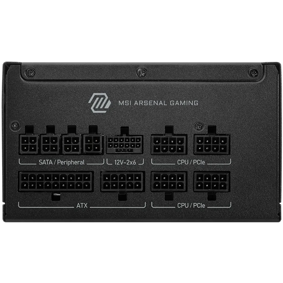 Power Supply 850W MSI MAG A850GLS PCIE5 - 306-7ZPIY11-CE0 - photo 2
