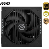 Alimentation électrique 850W MSI MAG A850GLS PCIE5 (306-7ZPIY11-CE0)