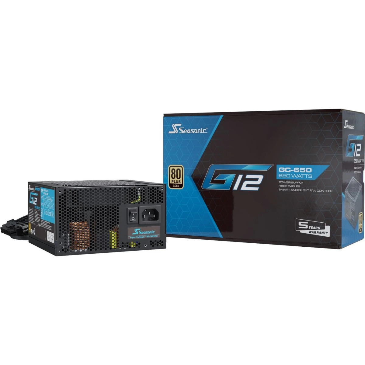 Alimentation électrique 650W Seasonic G12 GC-650 - G12-GC-650 - photo 5