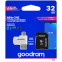 Carte mémoire 32GB MicroSD GOODRAM M1A4 All in One + SD adapter (M1A4-0320R12) - photo 3