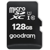 Carte mémoire 128GB MicroSD GOODRAM M1A4 All in One + SD adapter (M1A4-1280R12)