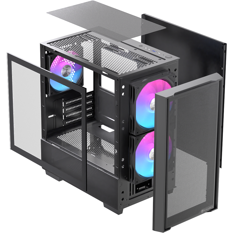 Boîtier EINAREX Pulse PM150 RGB Black - EXCS-PM-150R-B - photo 8