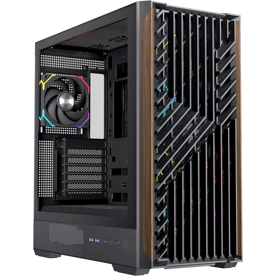 Boîtier EINAREX Pulse P800 RGB Black - EXCS-PL-800R-B