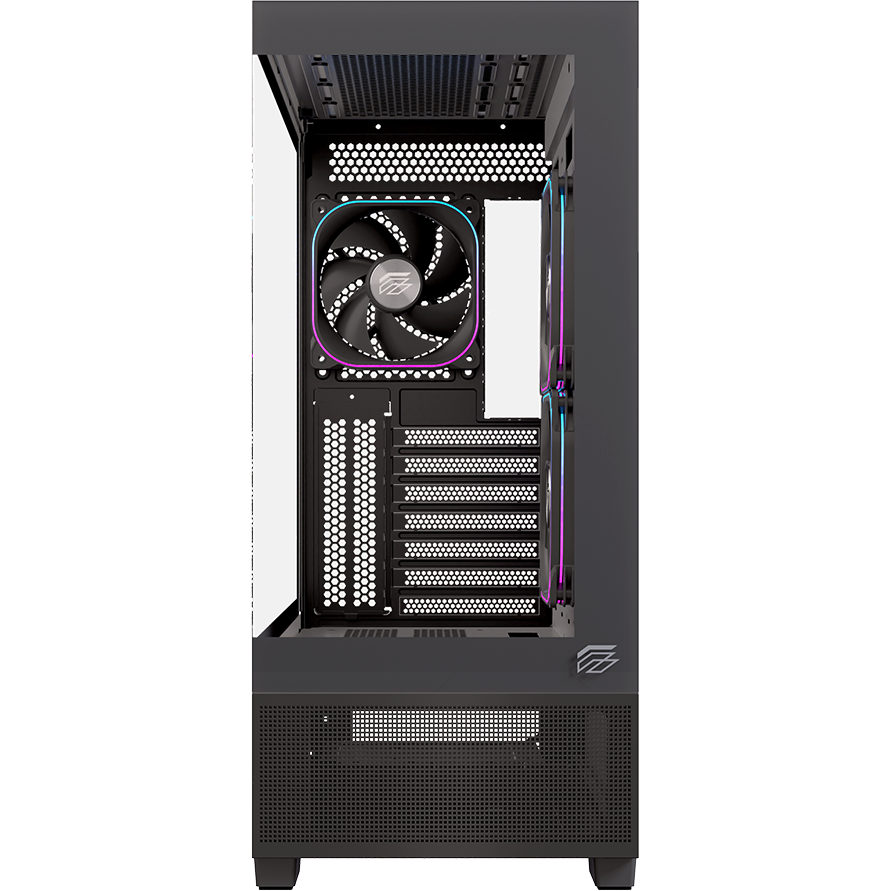 Boîtier EINAREX Prisma S501D RGB Black - EXCS-PR-51DR-B - photo 2