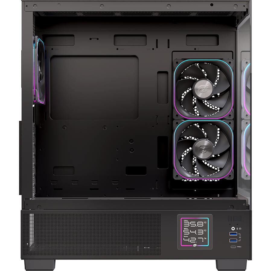 Boîtier EINAREX Prisma S501D RGB Black - EXCS-PR-51DR-B - photo 5